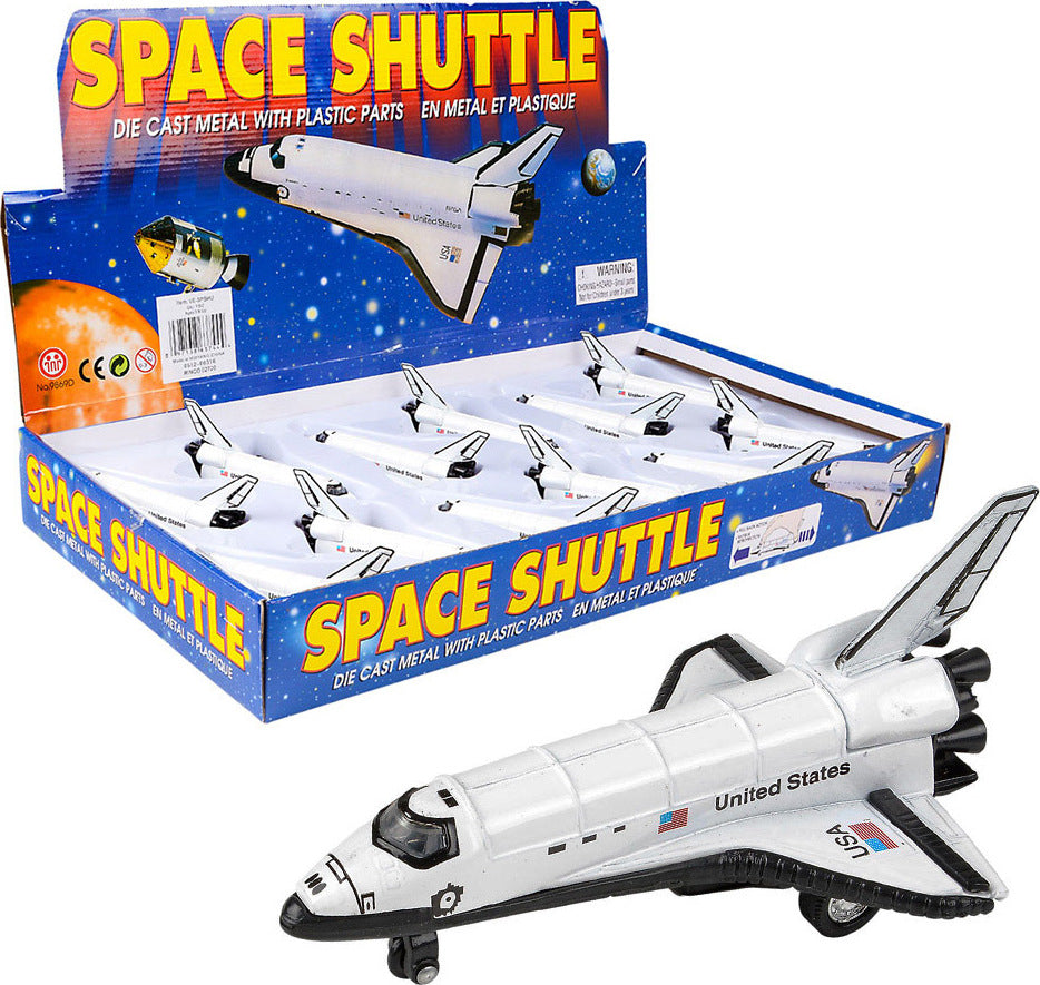 Die Cast Pull Back Space Shuttle