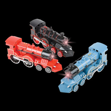 Die Cast Pull Back Train with Lights & Sound