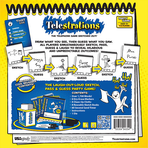 Telestrations 8 Player-The Original - PARTY GAME