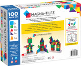 Magna-Tiles Clear Colors 100 Piece Set