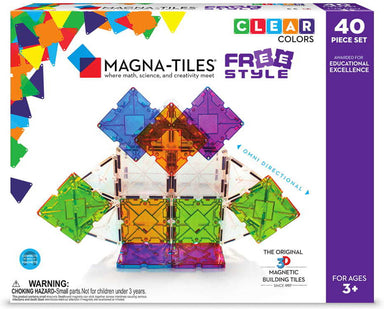 Magna-Tiles Freestyle 40 Piece Set
