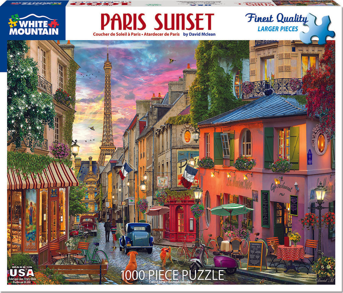 1000pc Puzzle - Paris Sunset