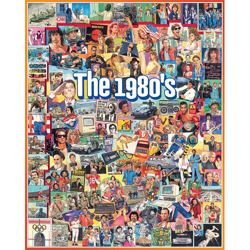 1000pc Puzzle - The 1980s