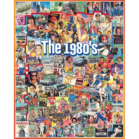 1000pc Puzzle - The 1980s