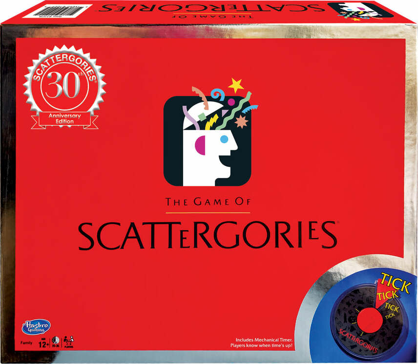 The Game of Scattergories - 30th Anniversary Edition