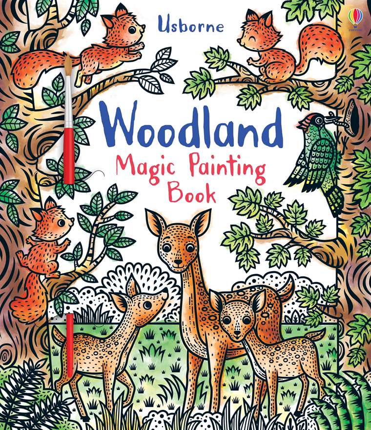 Magic Painting Book - Woodland